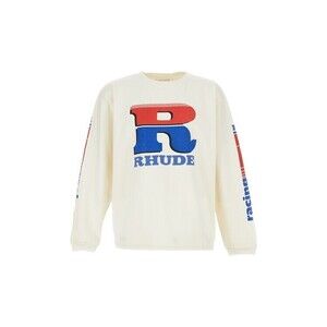 Rhude Classic White T-Shirt With Minimalist Design - NWT